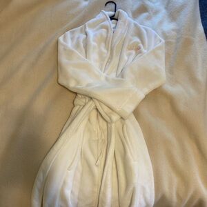 Calvin Klein White Plush Robe